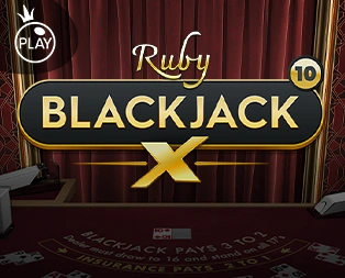 Icon of Blackjack X 10 - Ruby