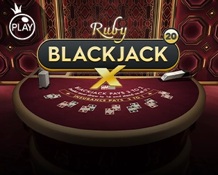 Icon of Blackjack X 20 - Ruby
