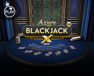 Icon of Blackjack X 25 - Azure