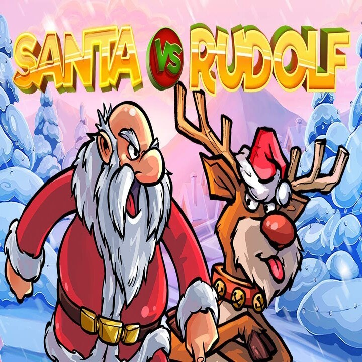 Icon of Santa vs Rudolf