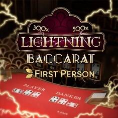 Icon of First Person Lightning Baccarat