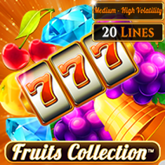 Icon of Fruits On Ice 20 Lines