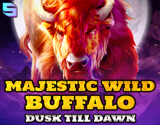Icon of Majestic Wild Buffalo - Dusk Till Dawn