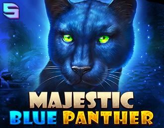 Icon of Majestic Blue Panther