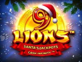 Icon of 9 Lions™ Hold the Jackpot™ Santas Jackpots