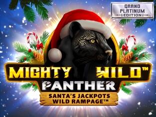 Icon of Mighty Wild™: Panther Grand Platinum Edition Santas Jackpots