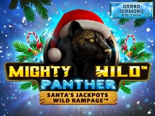 Icon of Mighty Wild™: Panther Grand Diamond Edition Santas Jackpots