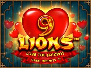 Icon of 9 Lions™ Hold The Jackpot™ Love the Jackpot