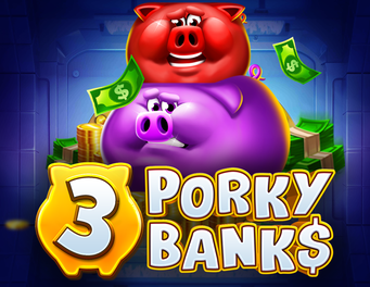 Icon of 3 Porky Banks Hold & Win