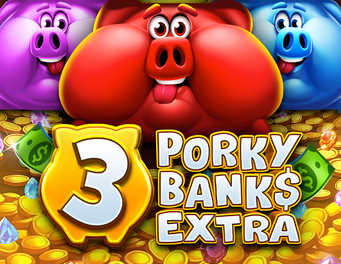 Icon of 3 Porky Banks Hold and Win Extra